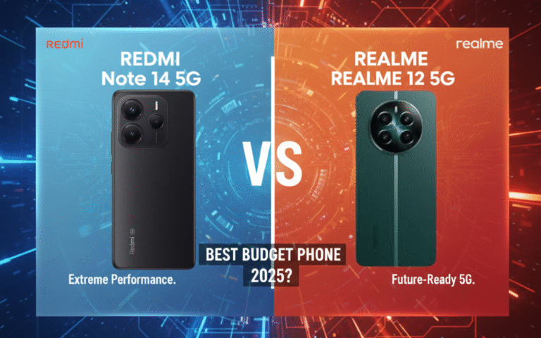 Redmi Note 14 5G VS Realme 12 5G– Best Budget Phone 2025?