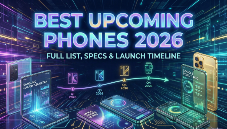Best Upcoming Phones 2026 – Full List, Specs & Launch Timeline