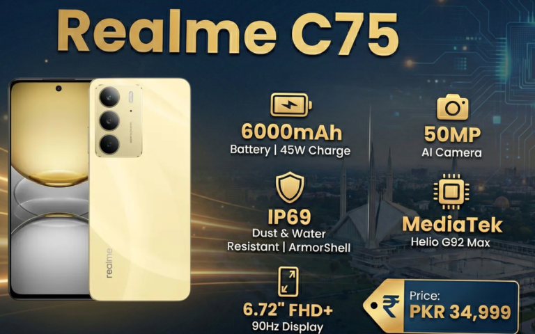 Realme C75 Review and Price in Pakistan – Full Specs Explained (A Great Choice in 2025)