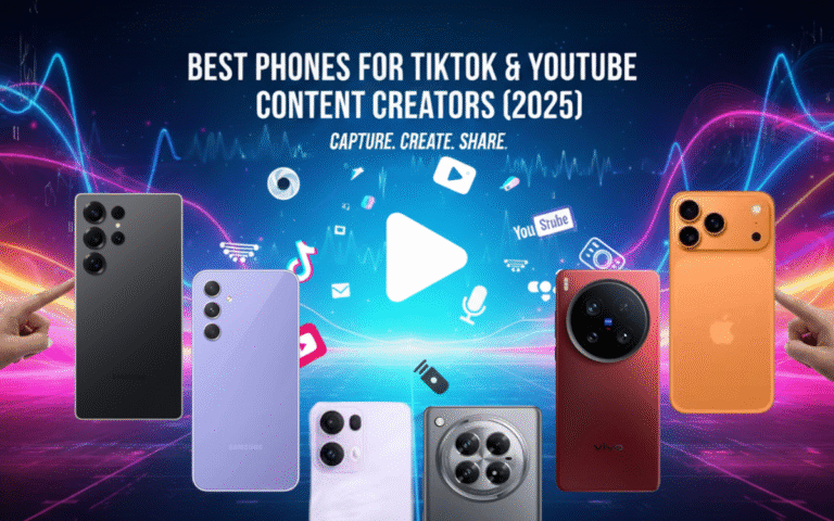 Best Phones for TikTok & YouTube Content Creators (2025)
