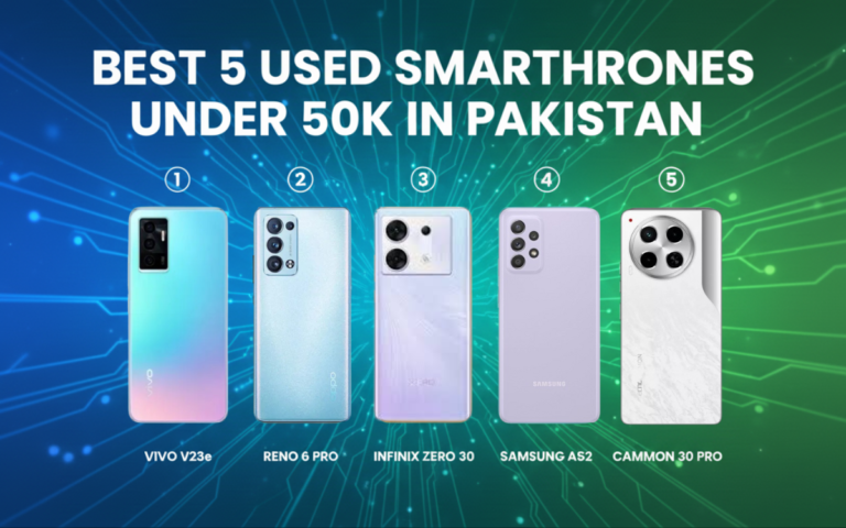 Best 5 Used Smartphones Under 50k In Pakistan