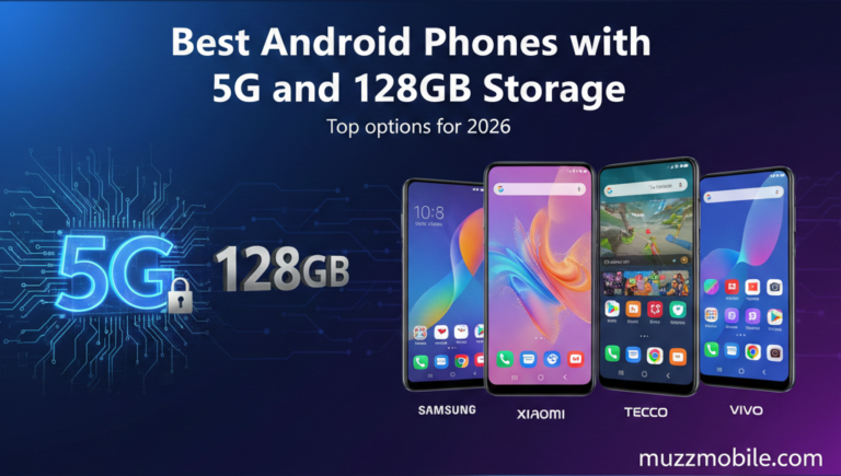 Best Android Phones with 5G and 128GB Storage
