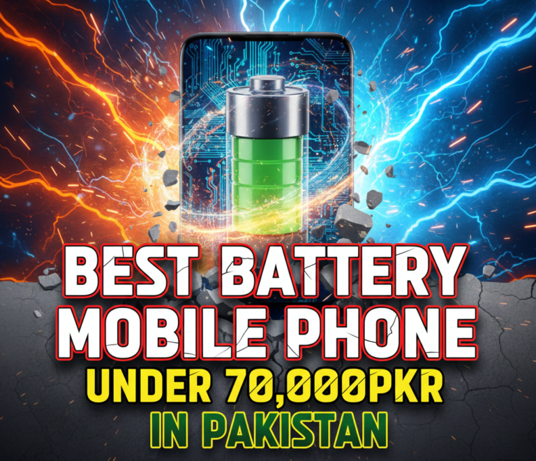 Best Battery mobile phone under 70,000PKR in Pakistan
