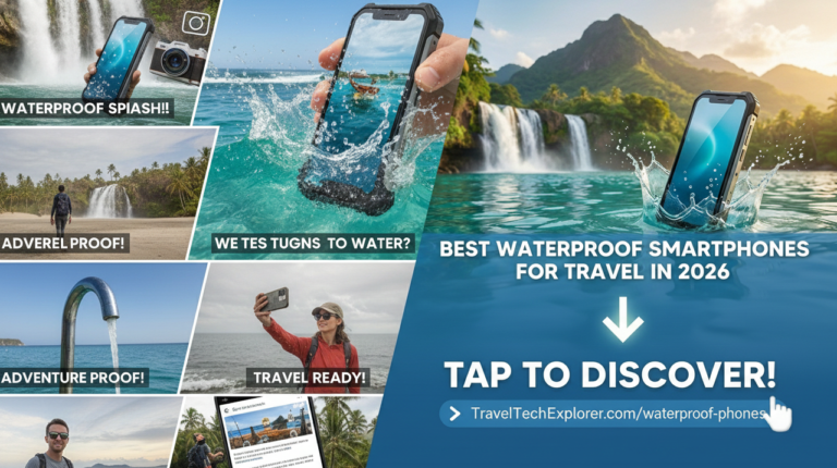 Best Waterproof Smartphones for Travel In 2026