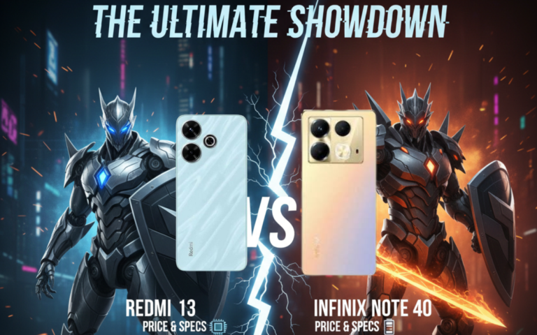 Redmi 13 vs Infinix Note 40
